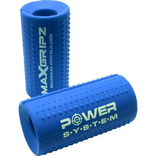 Mx Gripz maniglie per il fitness per bilancieri colore Blue M 2 pz - Power System - Modalova