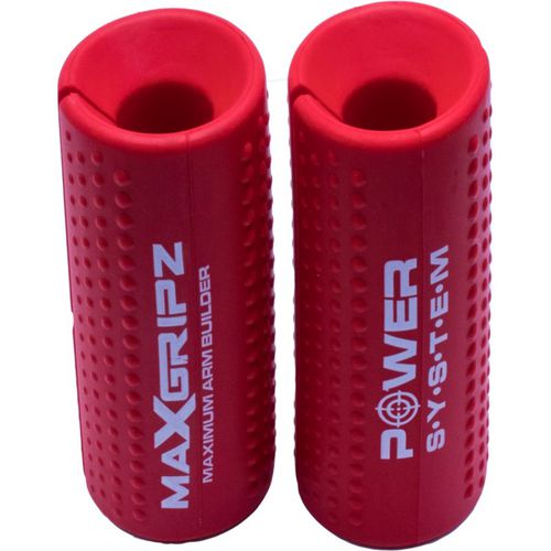 Mx Gripz Griffhilfen für Hanteln Farbe Red XL 2 St - Power System - Modalova