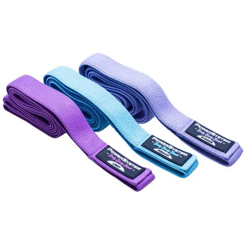 Body Booty Band Set Long set di elastici per il fitness 3 pz - Power System - Modalova