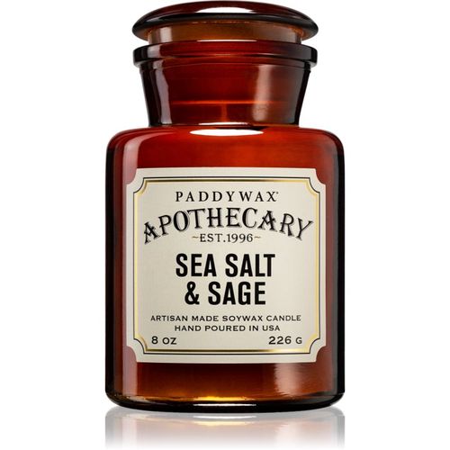 Apothecary Sea Salt & Sage vela perfumada 226 g - Paddywax - Modalova