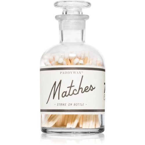 Matches White Glass cerillas 75 ud - Paddywax - Modalova