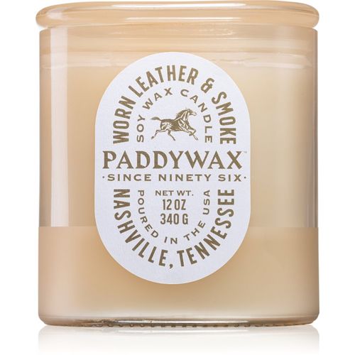 Vista Worn Leather & Smoke vela perfumada 340 g - Paddywax - Modalova