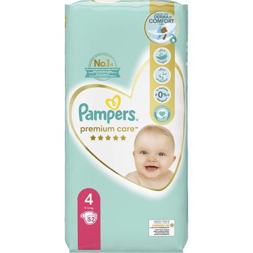 Premium Care Size 4 pannolino monouso 9-14 kg 52 pz - Pampers - Modalova