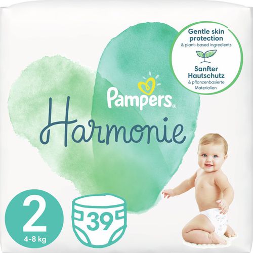 Harmonie Size 2 pañales desechables 4 – 8 kg 39 ud - Pampers - Modalova