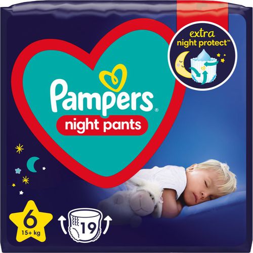 Night Pants Size 6 pañales-braguita desechables para la noche 15+ kg 19 ud - Pampers - Modalova