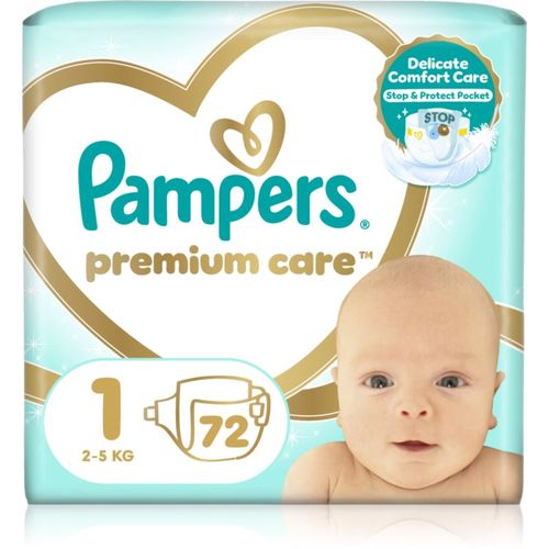 Premium Care Size 1 pañales desechables 2-5 kg 72 ud - Pampers - Modalova