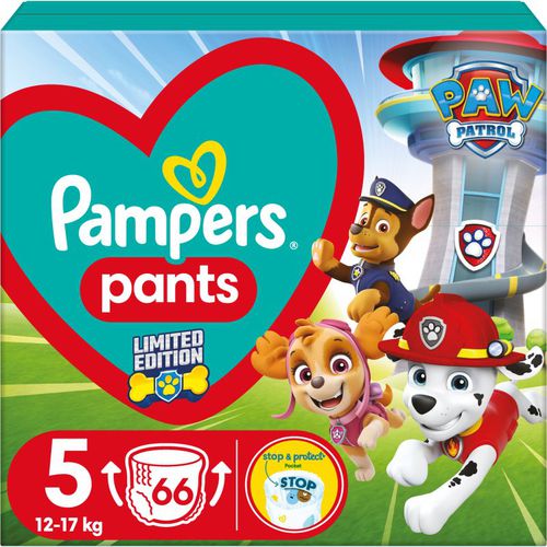 Pants Paw Patrol Size 5 pañales-braguita desechables 12-17 kg 66 ud - Pampers - Modalova