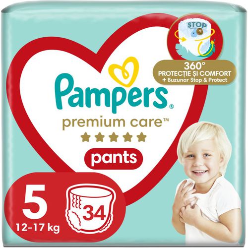 Premium Care Pants Junior Size 5 pannolini a mutandina usa e getta 12-17 kg 34 pz - Pampers - Modalova