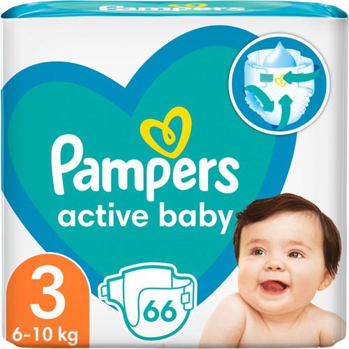 Active Baby Size 3 Einwegwindeln 6-11 kg 66 St - Pampers - Modalova