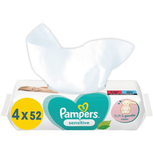 Sensitive toallitas húmedas limpiadoras para niños para pieles sensibles 4x52 ud - Pampers - Modalova