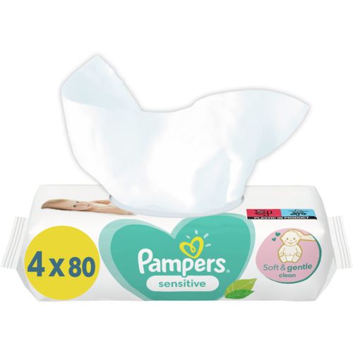 Sensitive salviette detergenti umidificate per bambini per pelli sensibili 4x80 pz - Pampers - Modalova