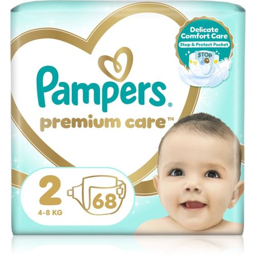 Premium Care Size 2 pañales desechables 4-8 kg 68 ud - Pampers - Modalova