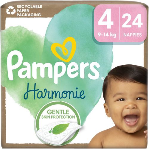 Harmonie Size 4 pannolino monouso 9-14 kg 24 pz - Pampers - Modalova