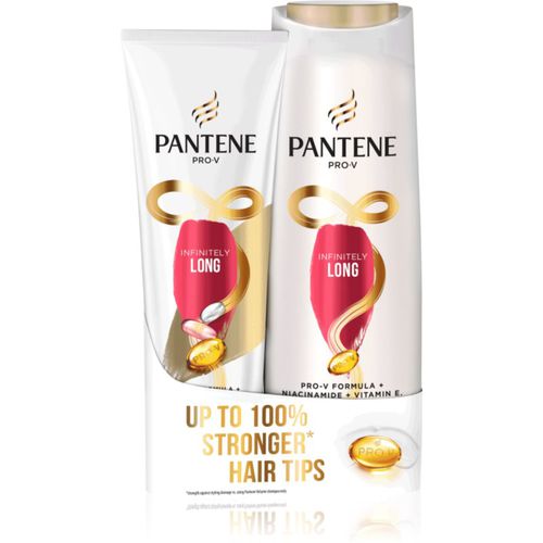 Pro-V Infinitely Long champú y acondicionador para cabello maltratado o dañado - Pantene - Modalova