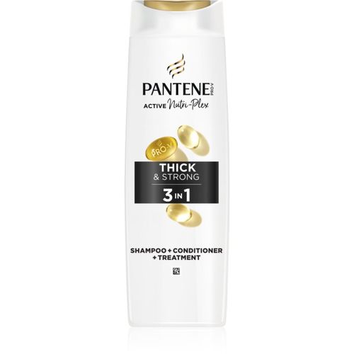 Pro-V Active Nutri Plex Thick&Strong champú para un cabello fino y dañado 3 en 1 325 ml - Pantene - Modalova