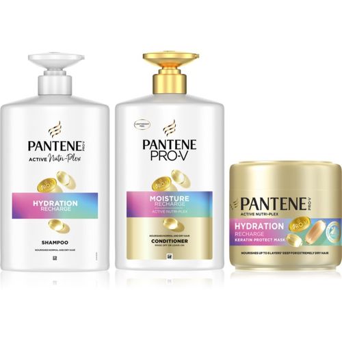 Pro-V Active Nutri Plex Hydration Recharge set para dar fuerza al cabello - Pantene - Modalova
