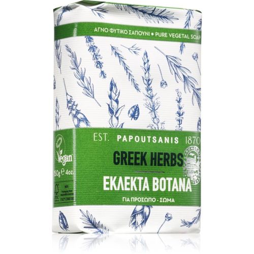Greek Herbs jabón sólido 150 g - PAPOUTSANIS - Modalova