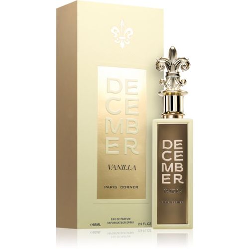 December Vanilla Eau de Parfum unisex 85 ml - Paris Corner - Modalova