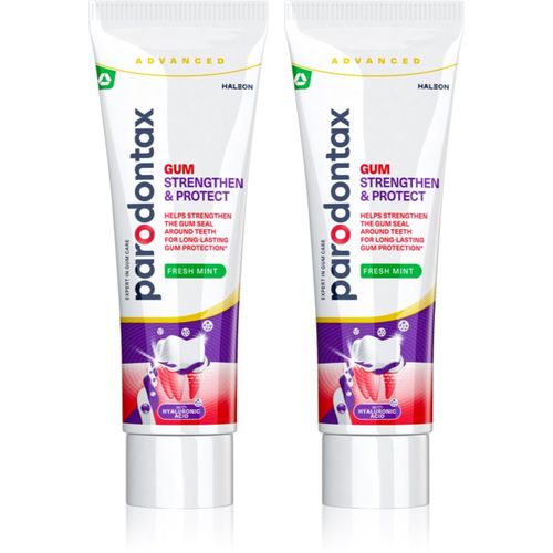 Strengthen and Protect Fresh Mint pasta de dientes 2x75 ml - Parodontax - Modalova