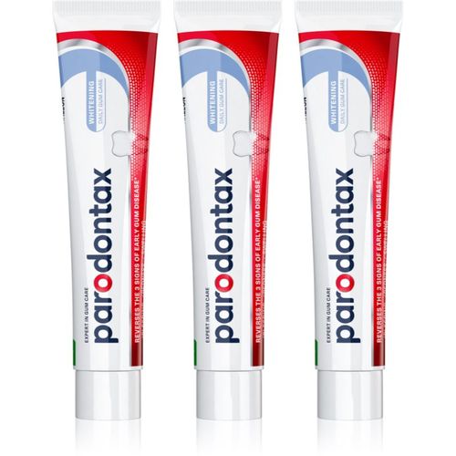 Whitening pasta de dientes blanqueadora para encías sangrantes 3x75 ml - Parodontax - Modalova