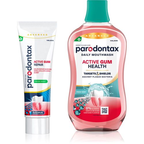 Active Gum Repair & Health Fresh Mint set para una protección completa para dientes - Parodontax - Modalova