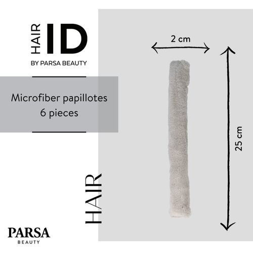 ID Microfibre Bendy Rollers set para rizado de cabello 6 ud - Parsa Beauty - Modalova