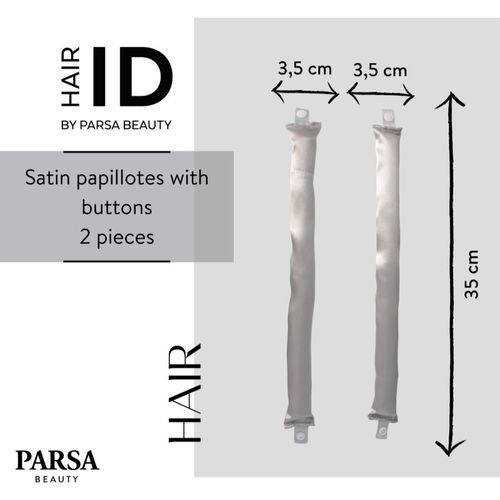 ID Satin Bendy Rollers set para rizado de cabello 2 ud - Parsa Beauty - Modalova