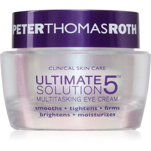 Ultimate Solution 5 Multitasking Eye Cream crema hidratante enriquecida para ojos 15 ml - Peter Thomas Roth - Modalova