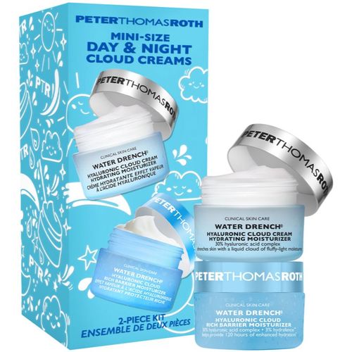 Water Drench Mini Day & Night Cloud Creams lote de regalo de hidratación intensa - Peter Thomas Roth - Modalova
