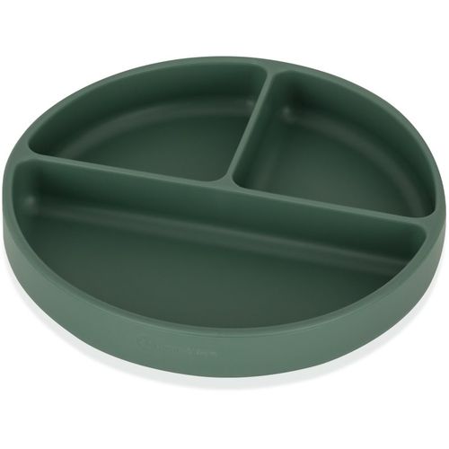 Take&Match 6m+ plato con compartimentos redondo Misty Green 1 ud - Petite&Mars - Modalova