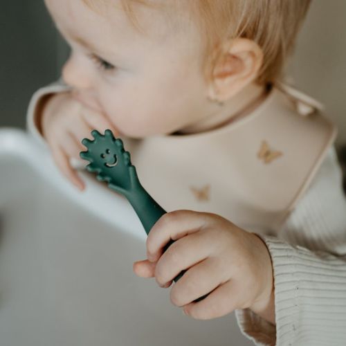 Take&Match 6m+ cuchara para niños Misty Green 3 ud - Petite&Mars - Modalova