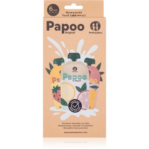 Papoo bolsita para alimentos 6x150 ml - Petite&Mars - Modalova