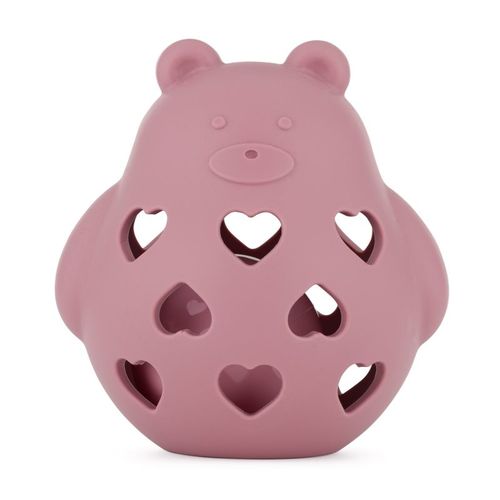 Bear Basil 0m+ sonajero Dusty Rose 1 ud - Petite&Mars - Modalova