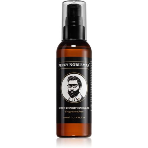 Beard Conditioning Oil Fragrance Free olio da barba senza profumazione 100 ml - Percy Nobleman - Modalova