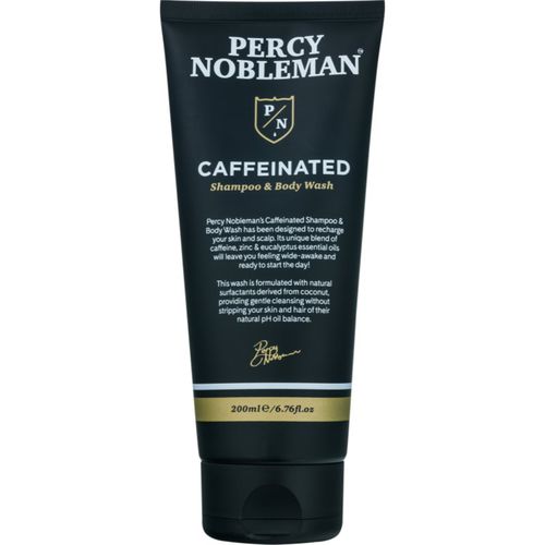 Caffeinated shampoo alla caffeina uomo per corpo e capelli 200 ml - Percy Nobleman - Modalova