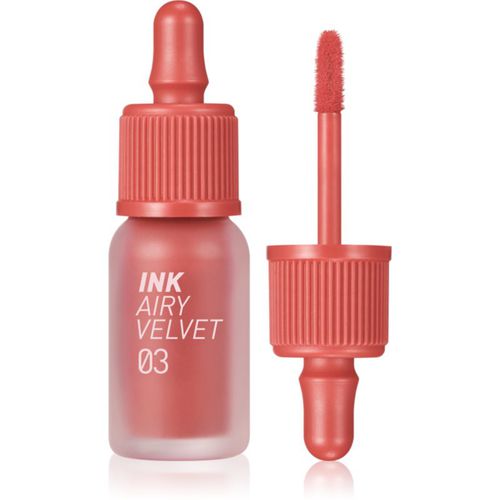 Ink Airy Velvet barra de labios con textura de crema con efecto mate tono 03 Cartoon Coral 4 g - peripera - Modalova