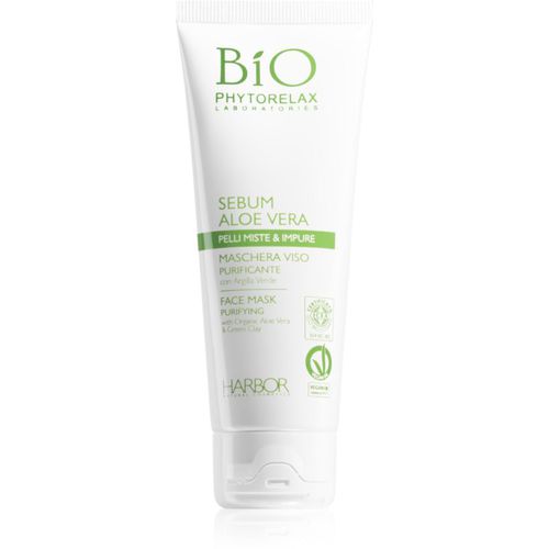 Bio Sebum Aloe Vera reinigende Maske für das Gesicht mit Aloe Vera 75 ml - Phytorelax Laboratories - Modalova