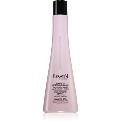 Keratin Color shampoo per capelli tinti danneggiati con cheratina 250 ml - Phytorelax Laboratories - Modalova