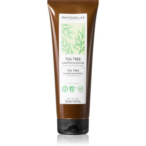 Tea Tree doccia shampoo con olio della pianta del the 250 ml - Phytorelax Laboratories - Modalova