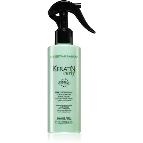 Keratin Curly spray anticrespo per capelli mossi e ricci 200 ml - Phytorelax Laboratories - Modalova