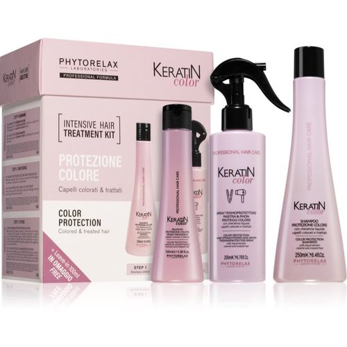 Keratin Color confezione regalo (per capelli tinti) - Phytorelax Laboratories - Modalova