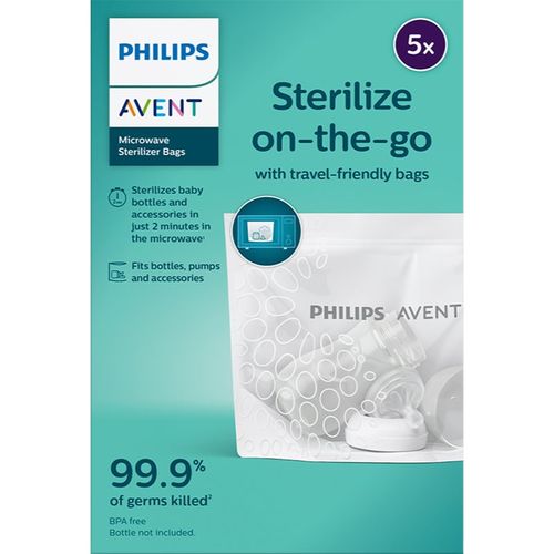 Steriliser bags SCF297/05 bolsas de esterilización para el microondas 5 ud - Philips Avent - Modalova