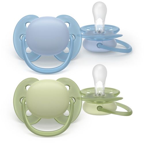 Ultrasoft SCF091/37 0-6 m chupete Boy 2 ud - Philips Avent - Modalova