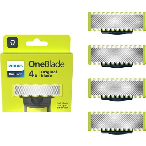 OneBlade QP240/50 lame di ricambio 4 pz - Philips - Modalova