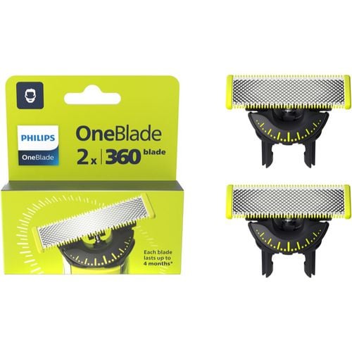 OneBlade 360 QP420/50 lame di ricambio for OneBlade 360 2 pz - Philips - Modalova