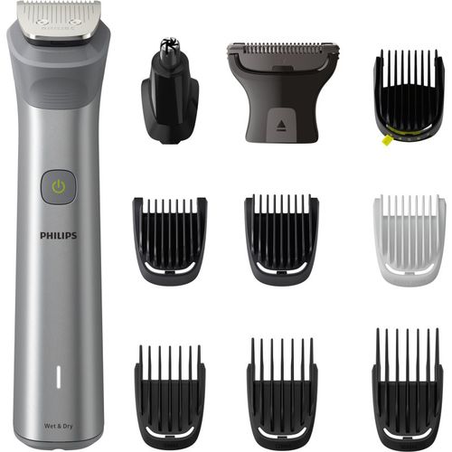 Series 5000 MG5930/15 regolabarba multifunzione per i capelli, la barba e il corpo 11v1 1 pz - Philips - Modalova