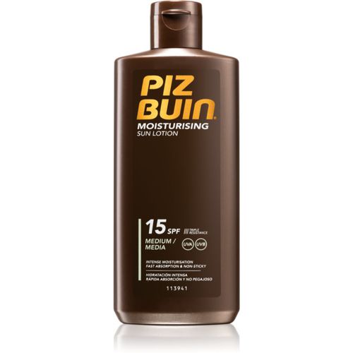 Moisturising latte abbronzante idratante SPF 15 200 ml - Piz Buin - Modalova