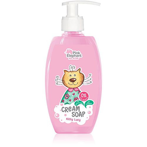 Cream Soap Kitty Lisa jabón con textura de crema para niños 250 ml - Pink Elephant - Modalova