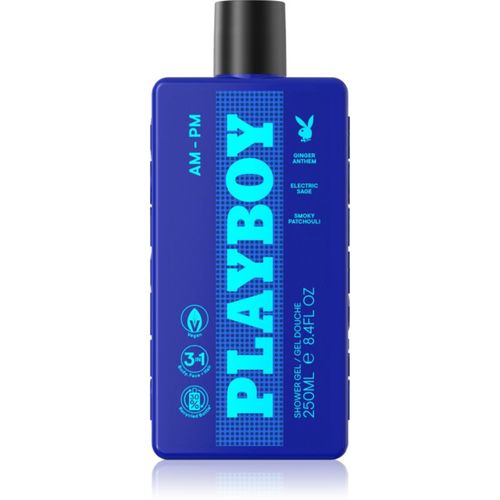 AM - PM gel de ducha 3 en 1 para hombre 250 ml - Playboy - Modalova