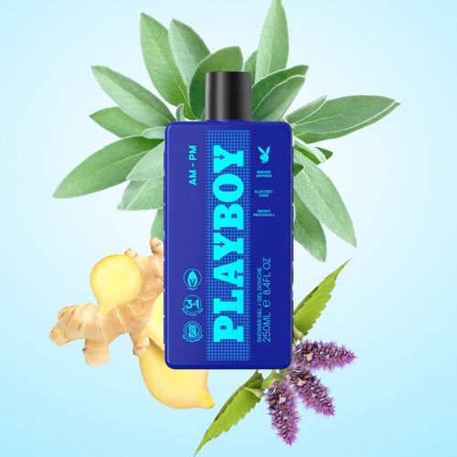 AM - PM gel de ducha 3 en 1 para hombre 250 ml - Playboy - Modalova